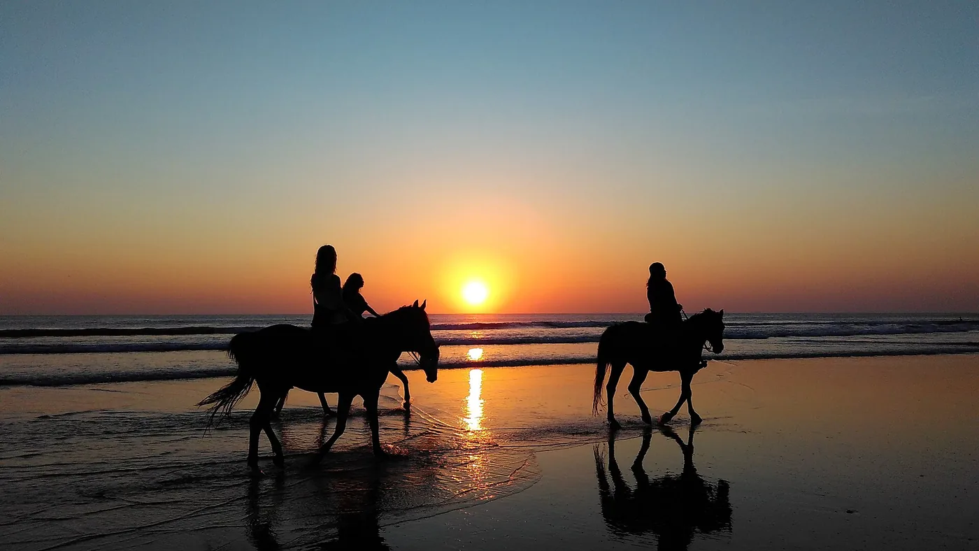 Cavalgada na Quarta Praia